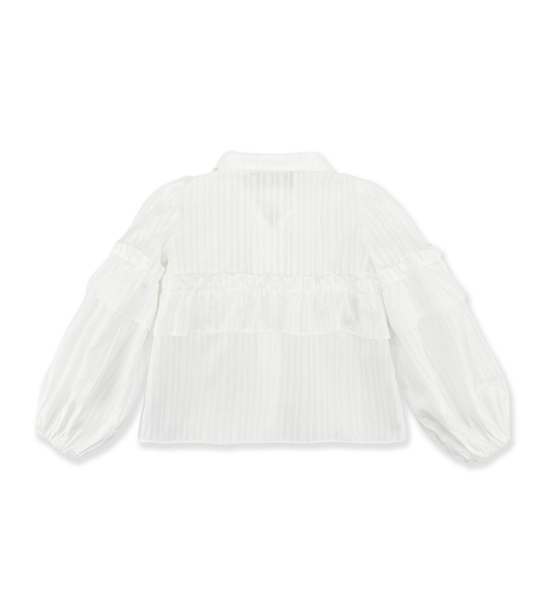 CAMICIA BIANCA CON FIOCCO