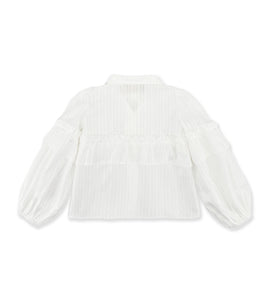 CAMICIA BIANCA CON FIOCCO