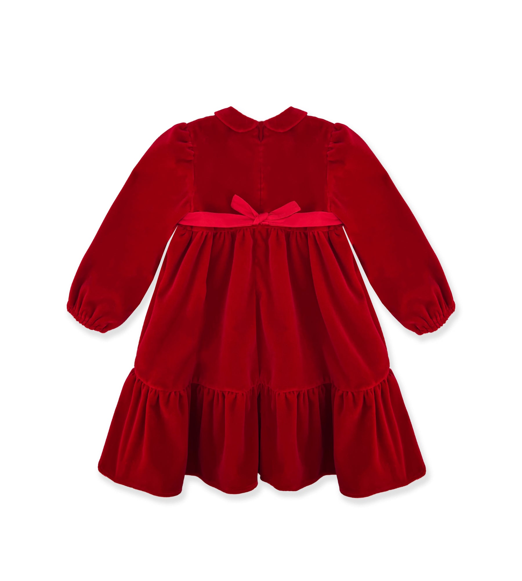 ABITO VELLUTO ROSSO