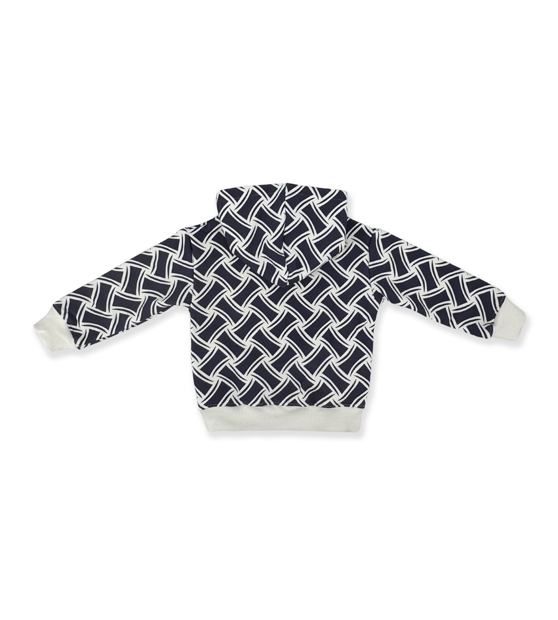 NAVY RAZOR BLADE HOODIE