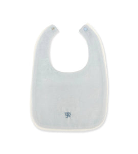 LIGHT BLUE BIB WITH EMBROIDERY