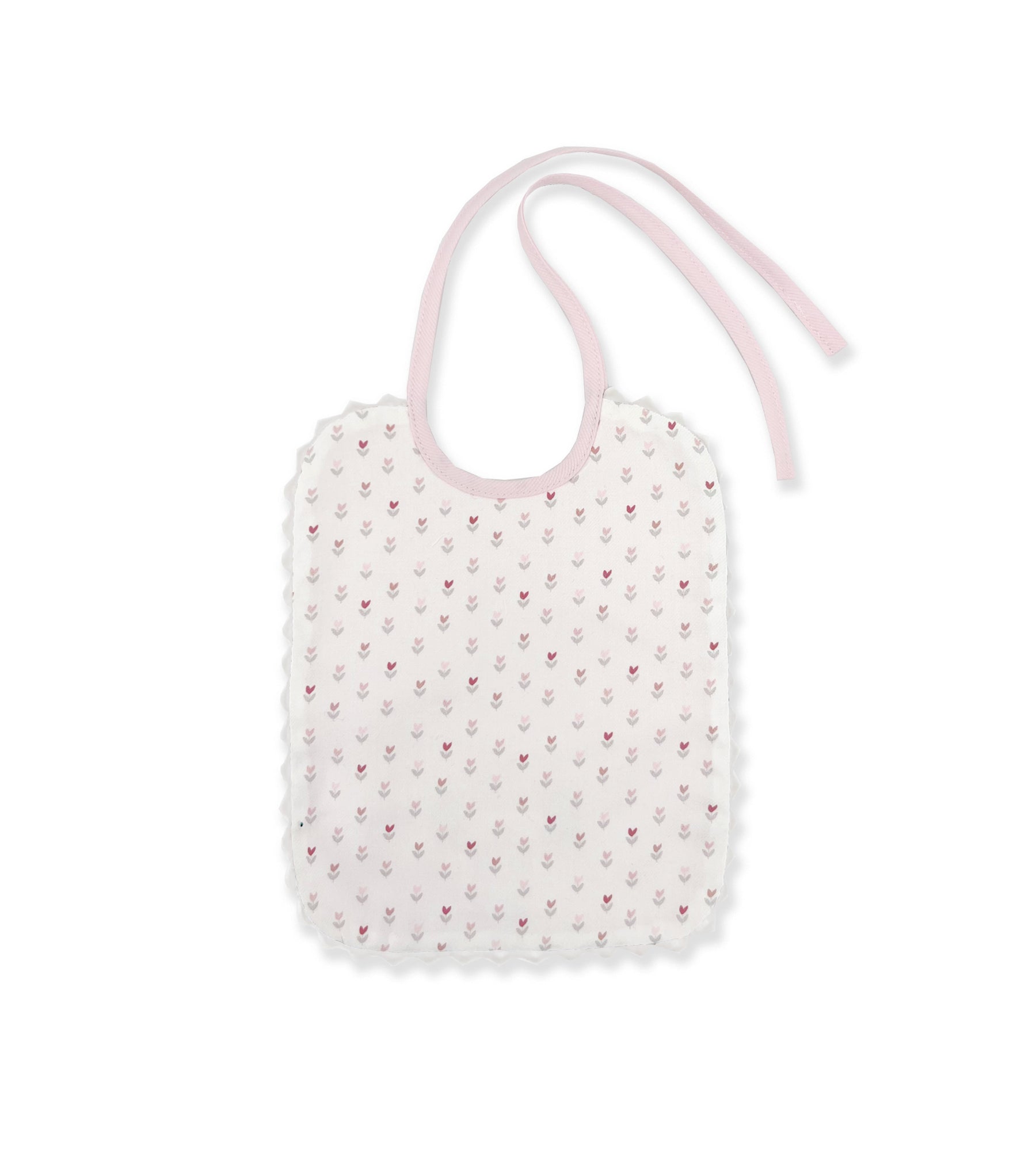 PINK FLOWER BIB