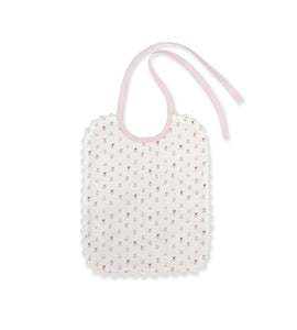PINK FLOWER BIB