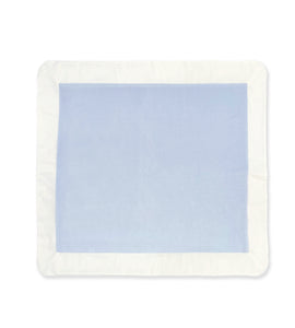 BLUE AND WHITE BLANKET