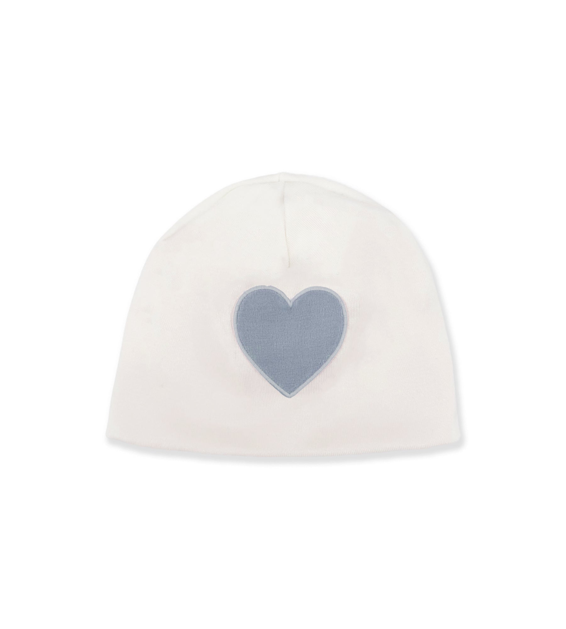 BONNET WITH BLUE HEART