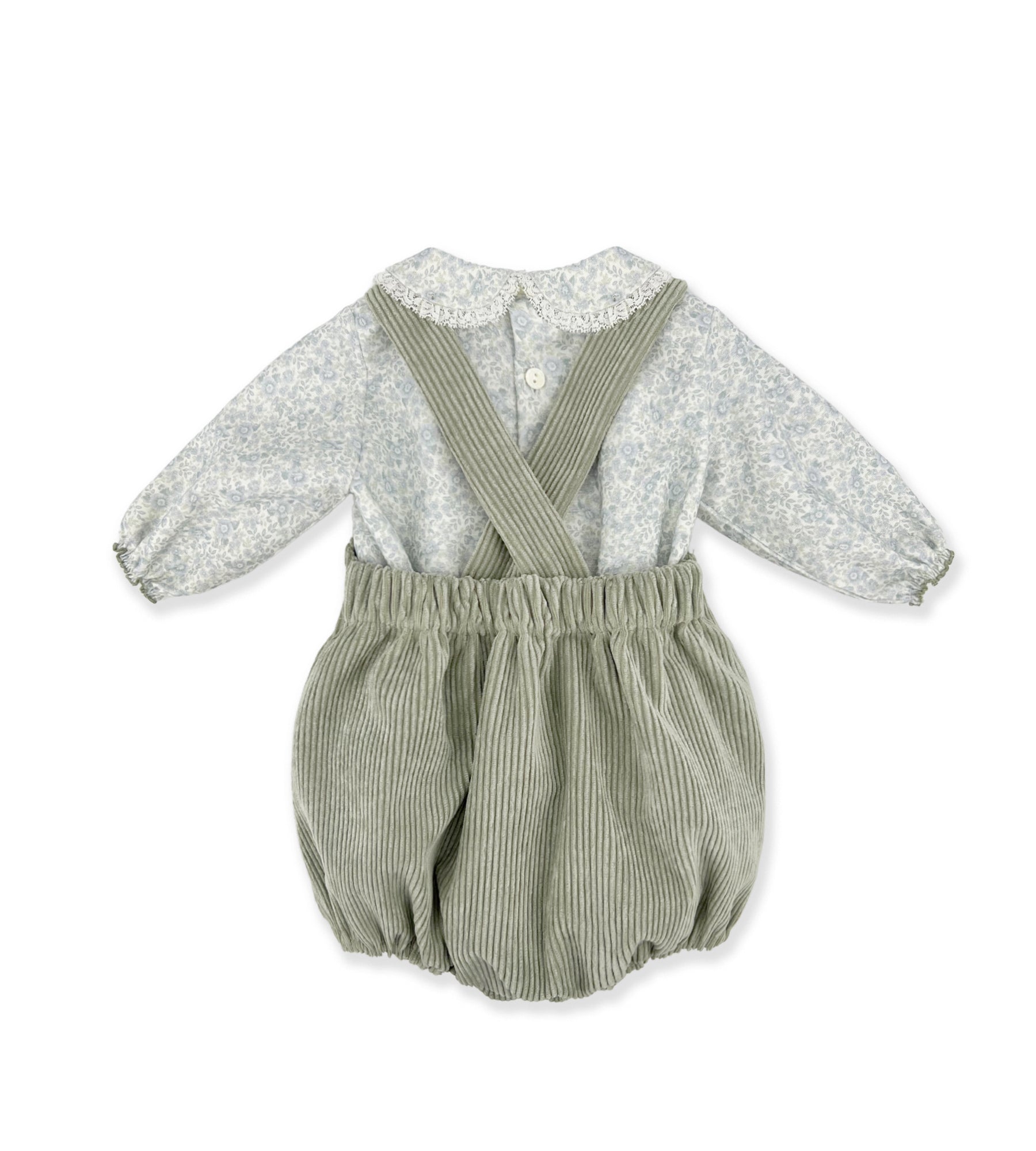 COMPLETO SALOPETTE VERDE