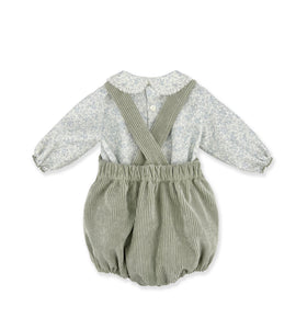 COMPLETO SALOPETTE VERDE