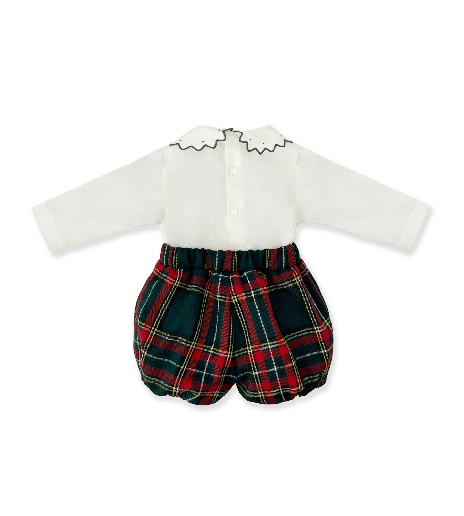 COMPLETINO TARTAN ROSSO