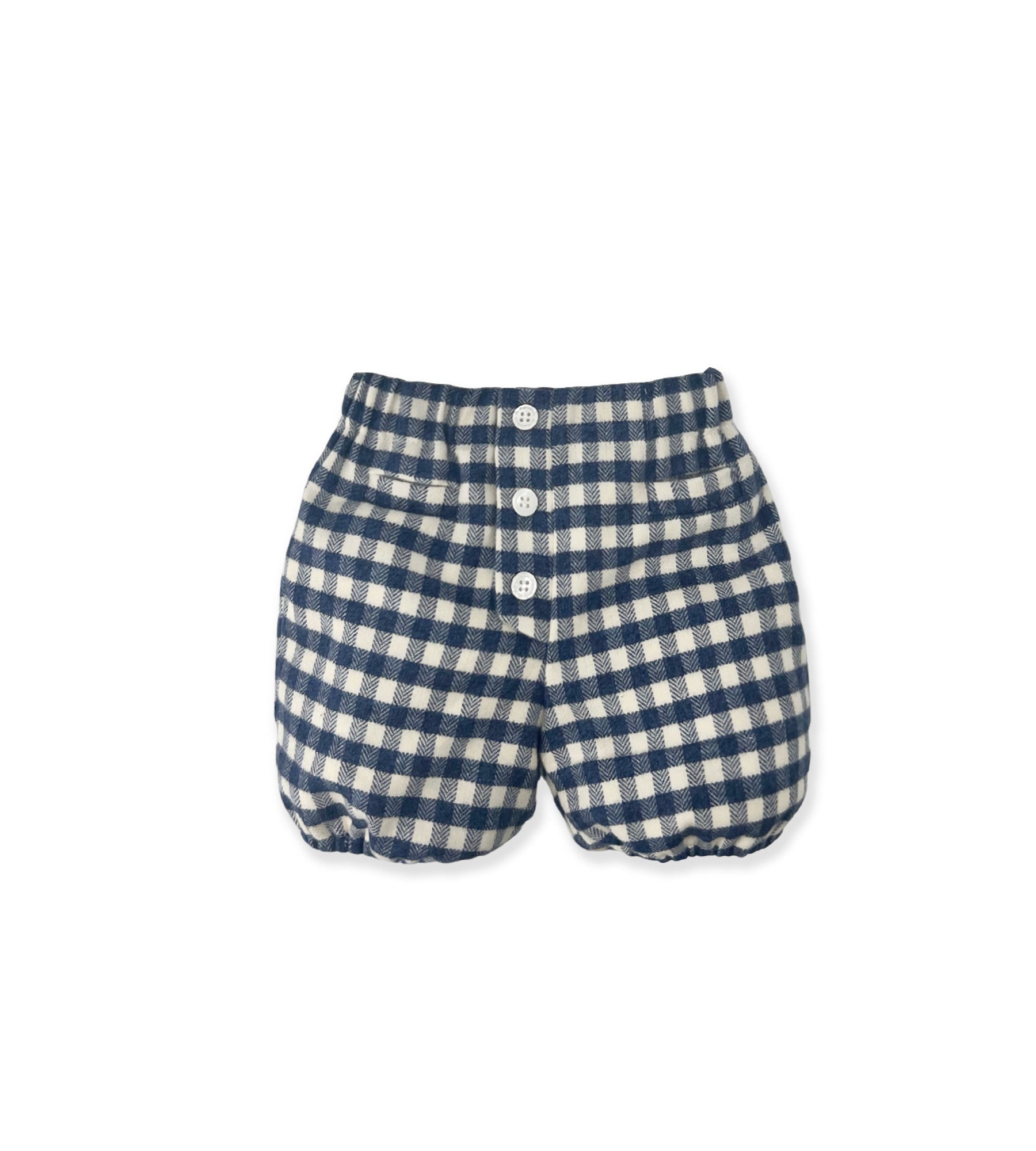NAVY VICHY SET