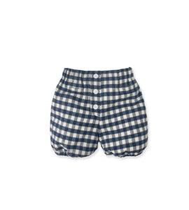 NAVY VICHY SET