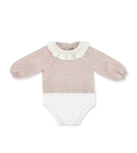 PINK SET WITH OVERALLS