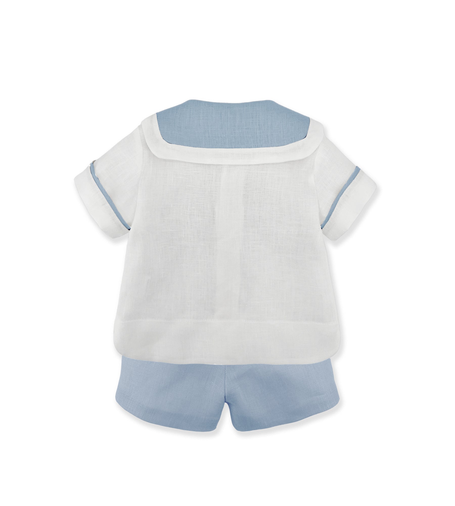LIGHT BLUE AND WHITE