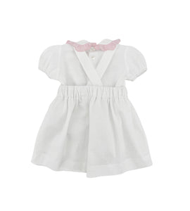 WHITE AND PINK COMLETINO