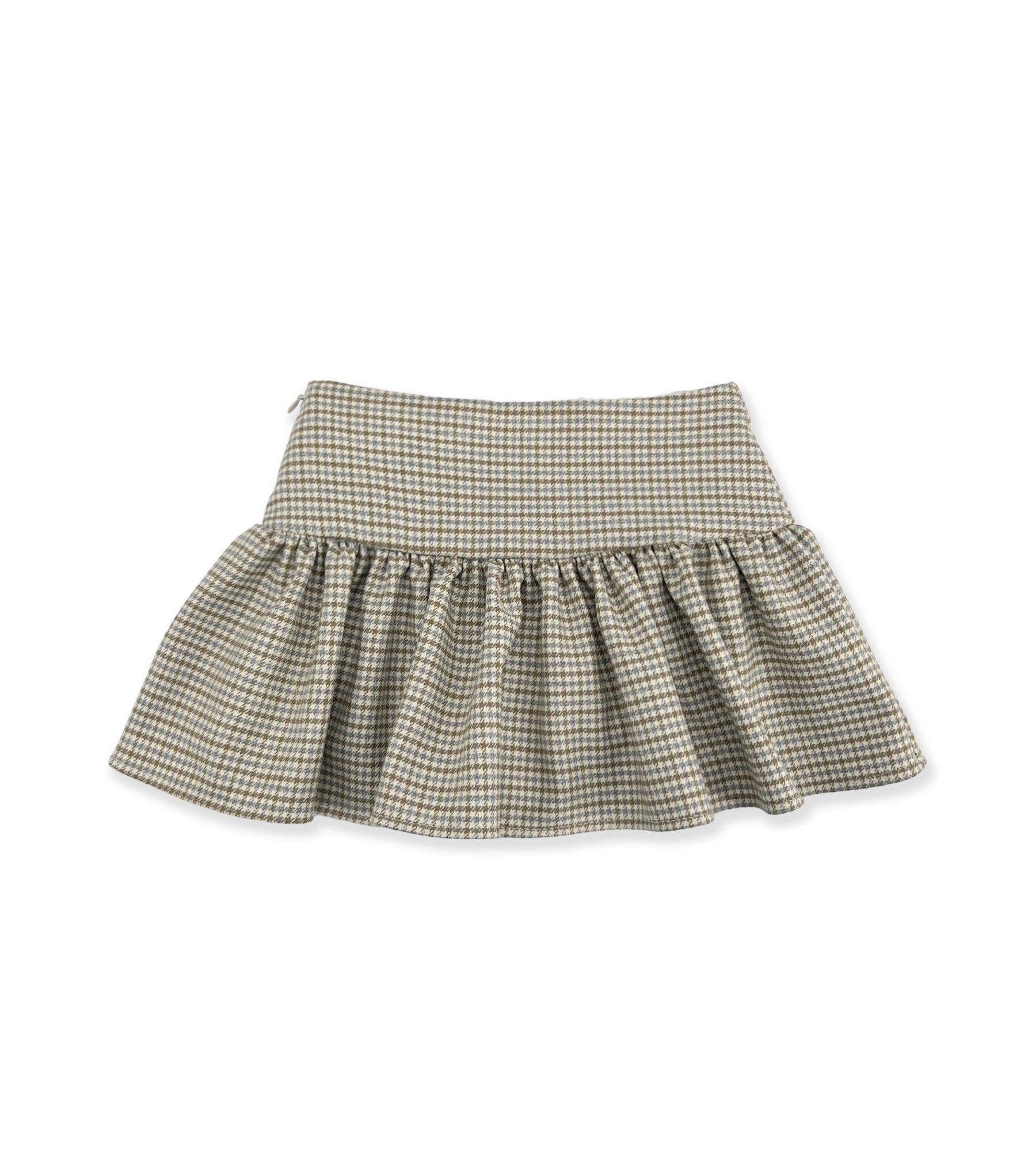CHECKED SKIRT
