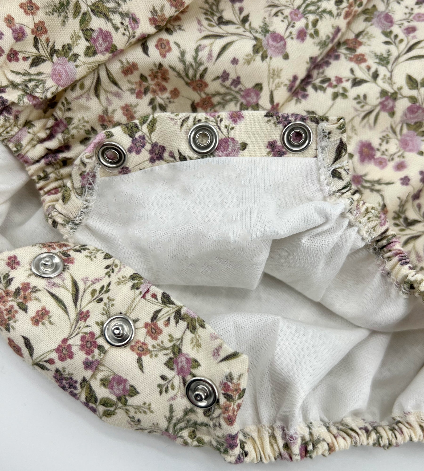 LAVANDER FLOWER ROMPER