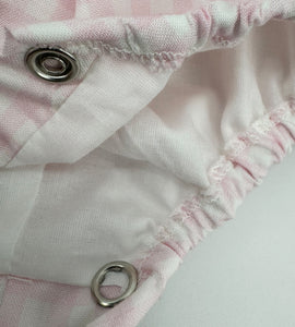 PINK VICHY ROMPER