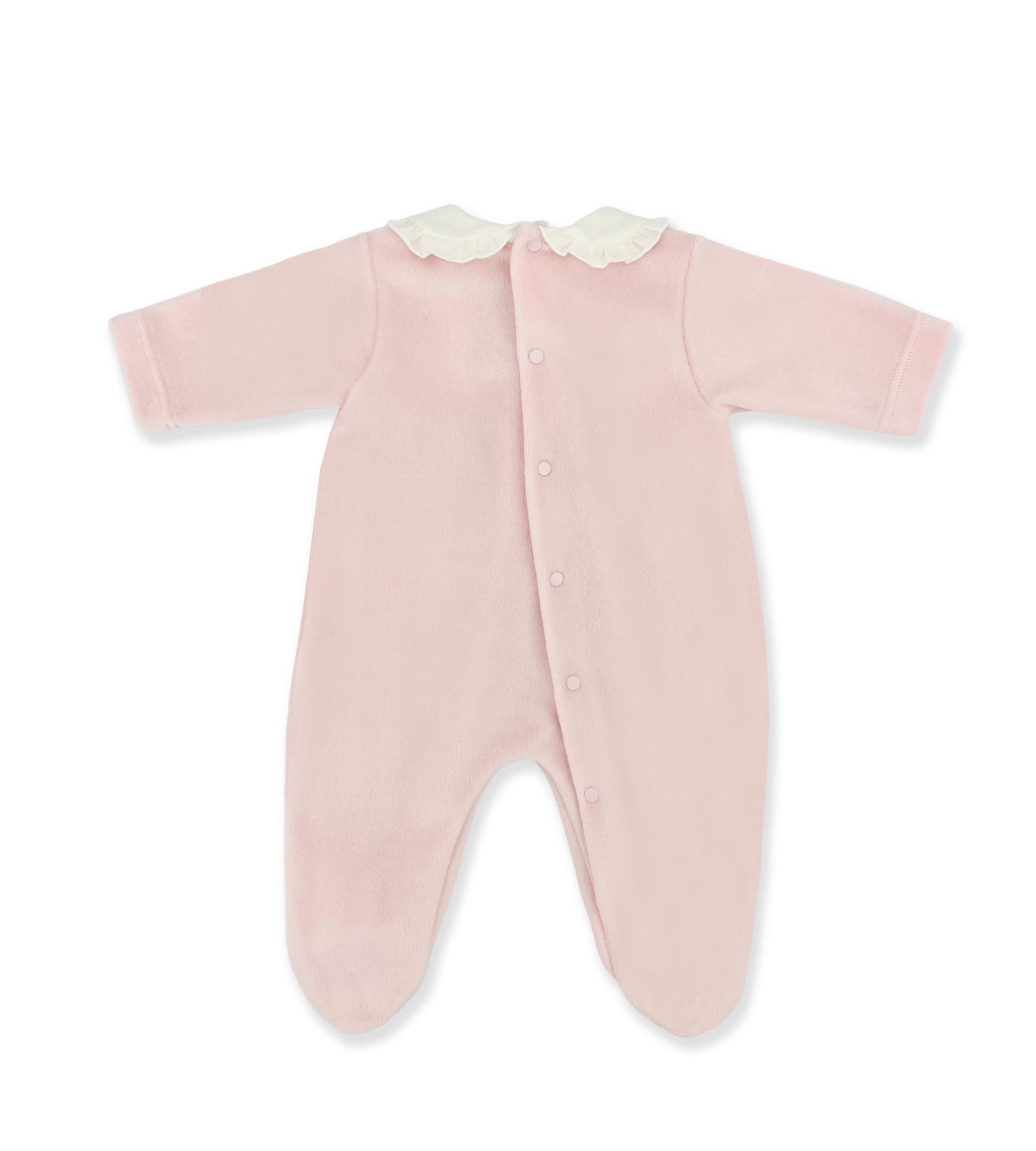 TUTINA ROSA CON RICAMO