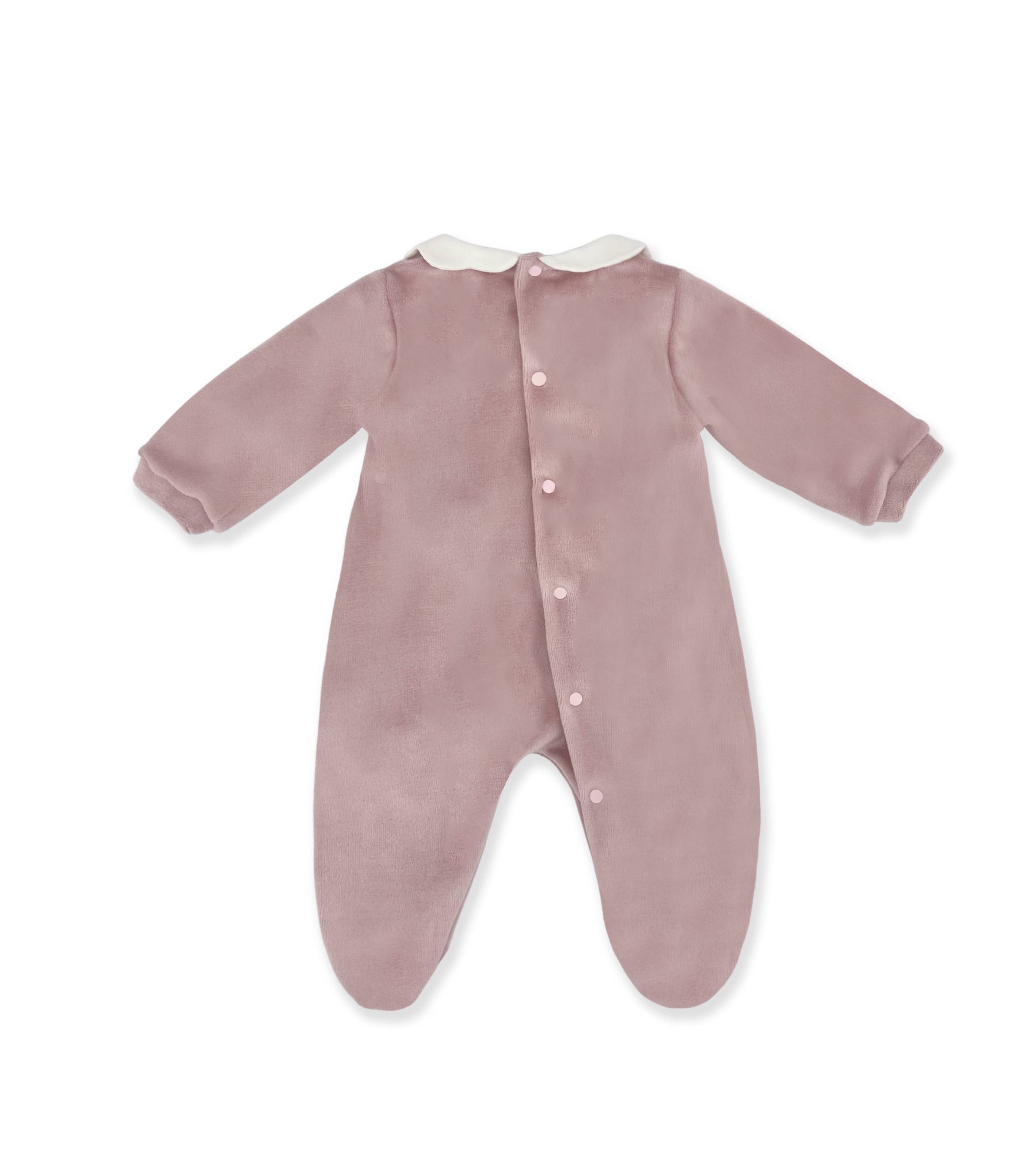 TUTINA ROSA CON RICAMO
