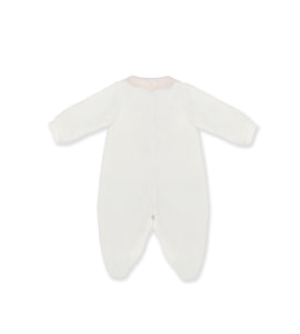 ROMPER WITH PINK POCKETS