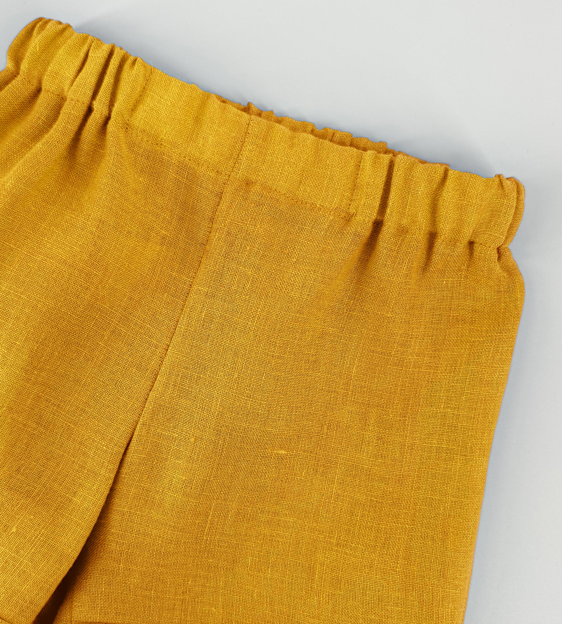OCHRE YELLOW SHORTS
