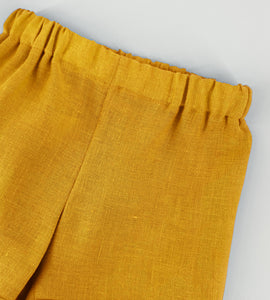 OCHRE YELLOW SHORTS