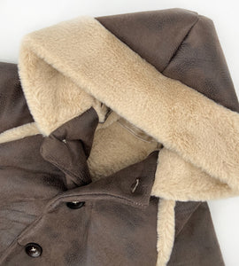BROWN ECO SHEEPSKIN