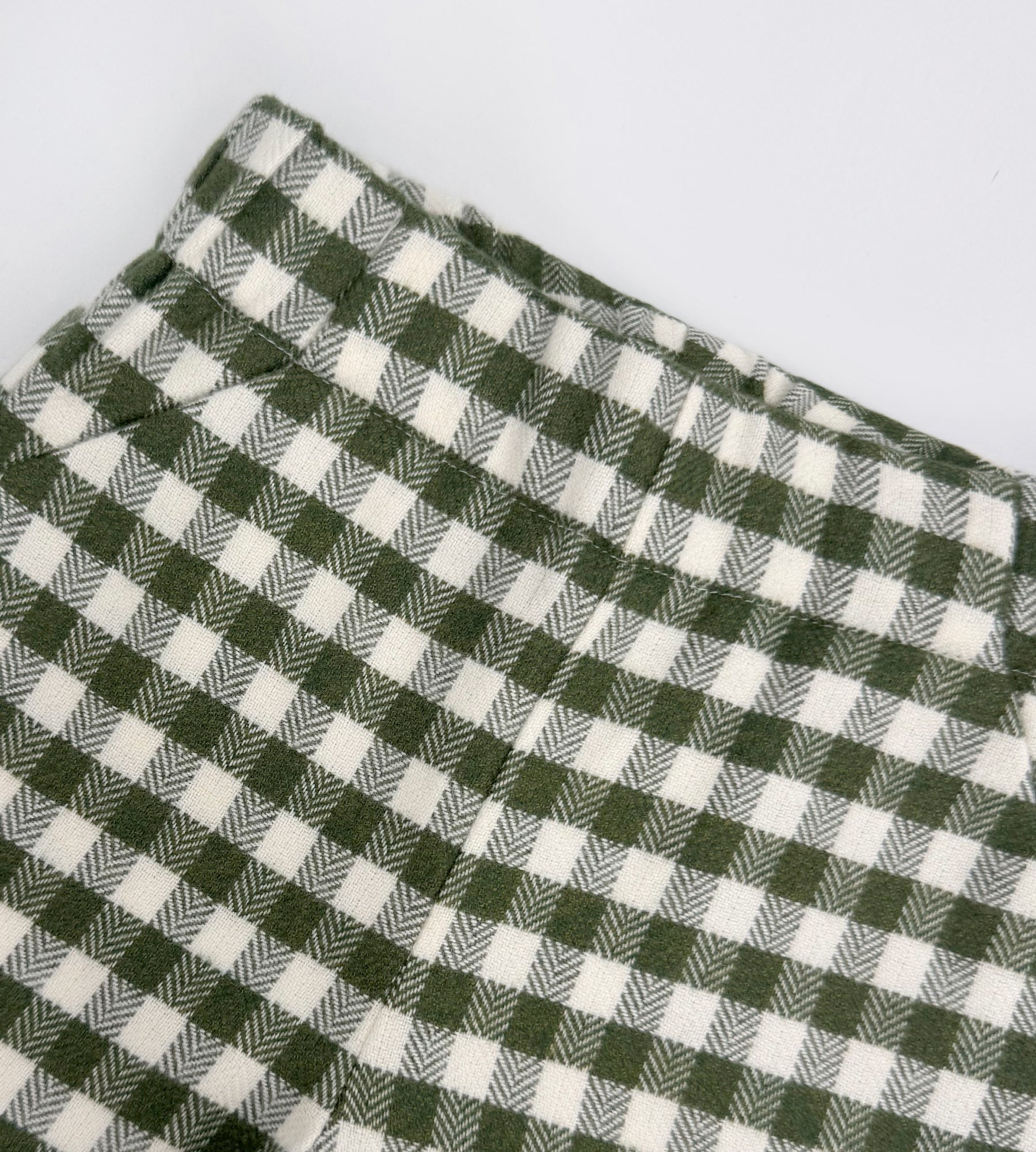 PANTALONE VICHY VERDE