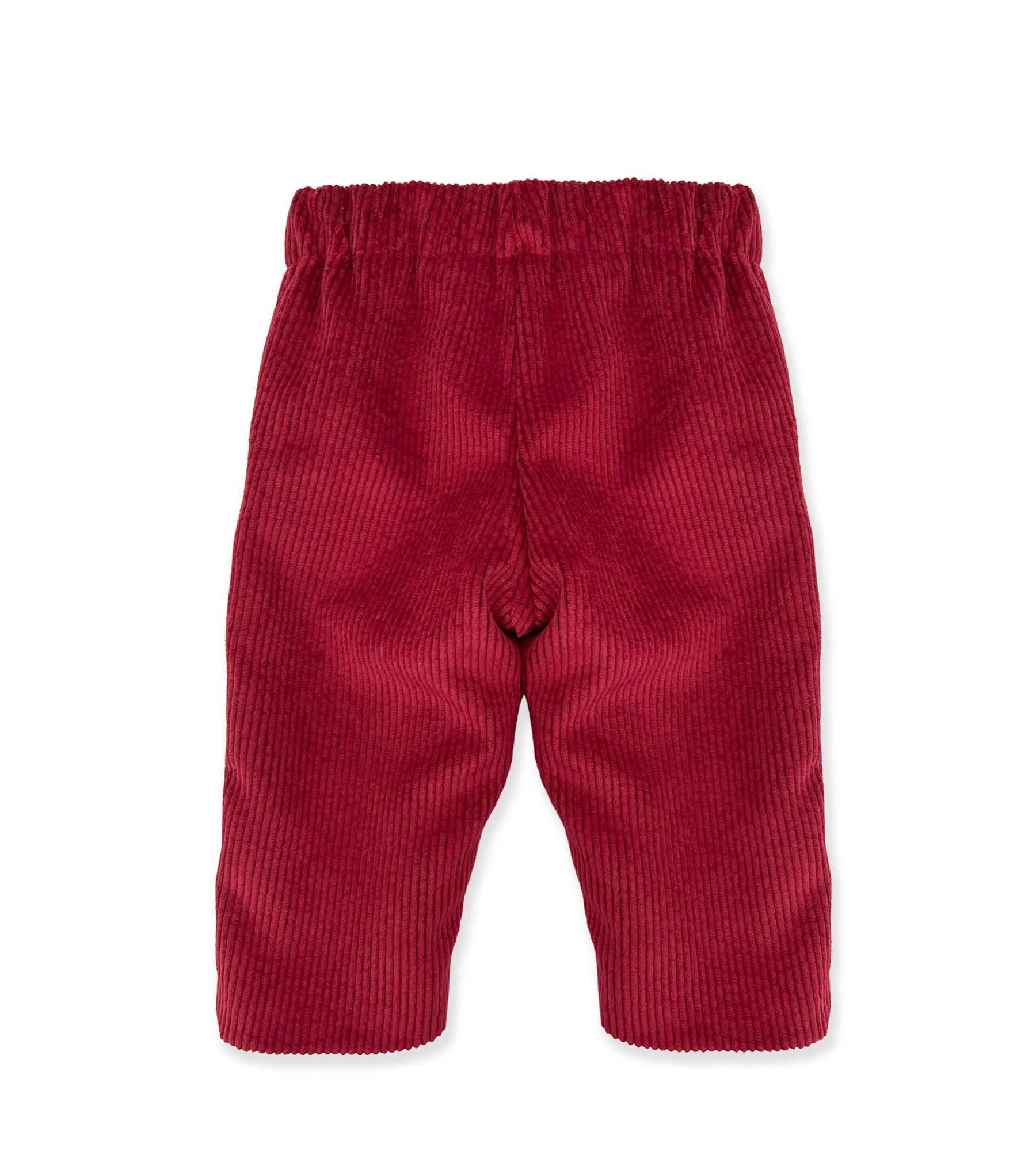PANTALONE A COSTINE ROSSO