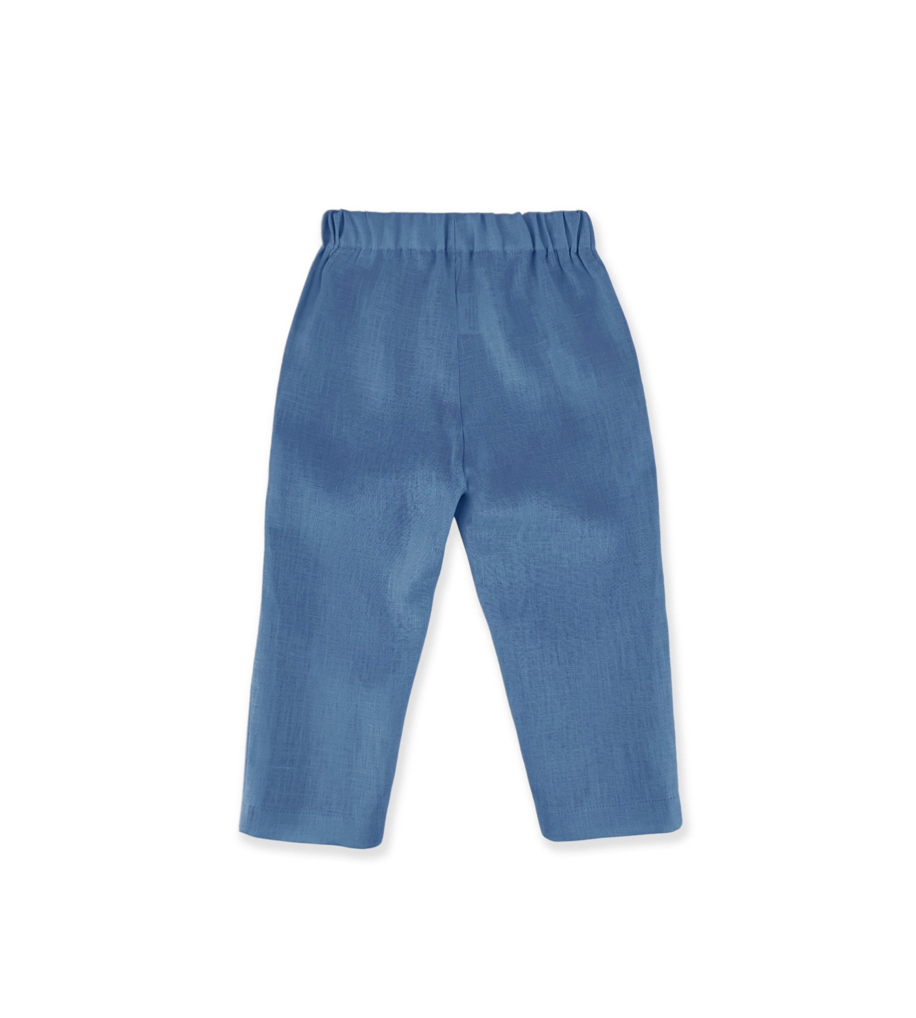 LIGHT BLUE LINEN PANTS