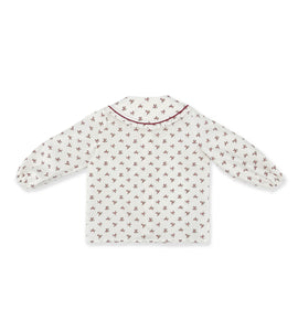 RED FLOWERS SHIRT