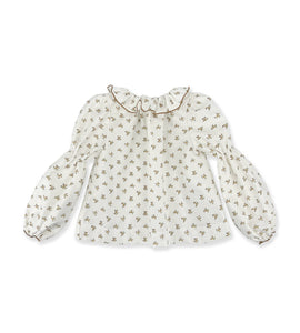 YELLOW FLOWER BLOUSE
