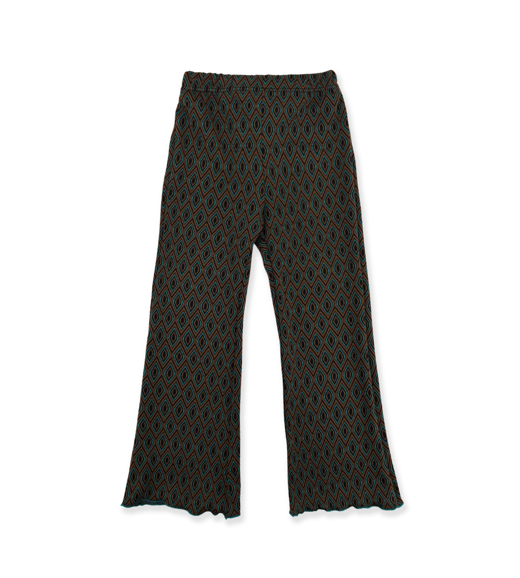 TURQUOISE RHOMBUS PANTS