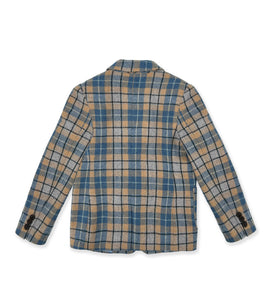 BLUE AND BEIGE JACKET
