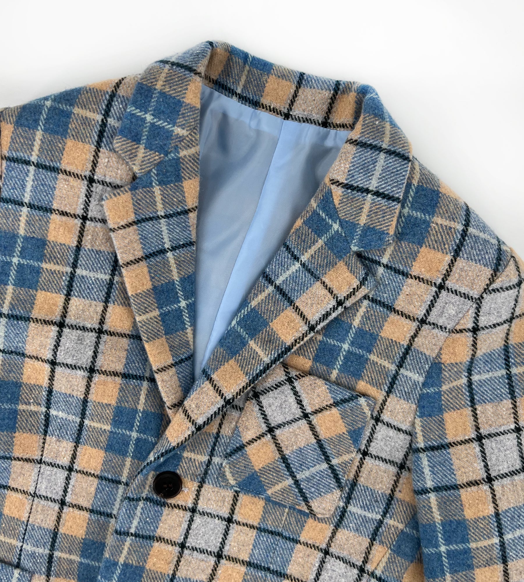 BLUE AND BEIGE JACKET