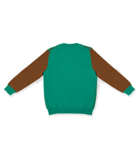 TURQUOISE CASHMERE SWEATER