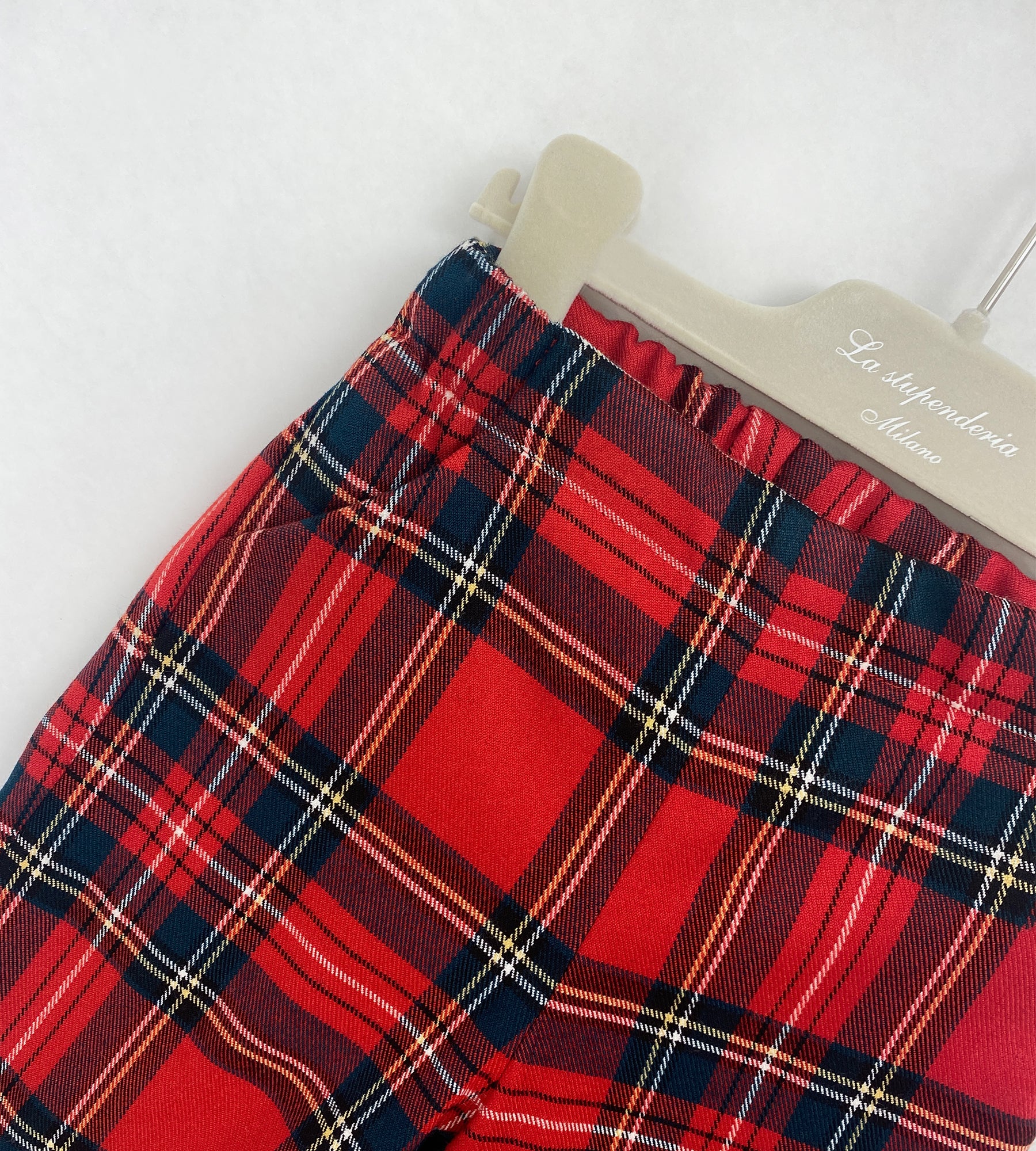 RED SCOTTISH TROUSERS